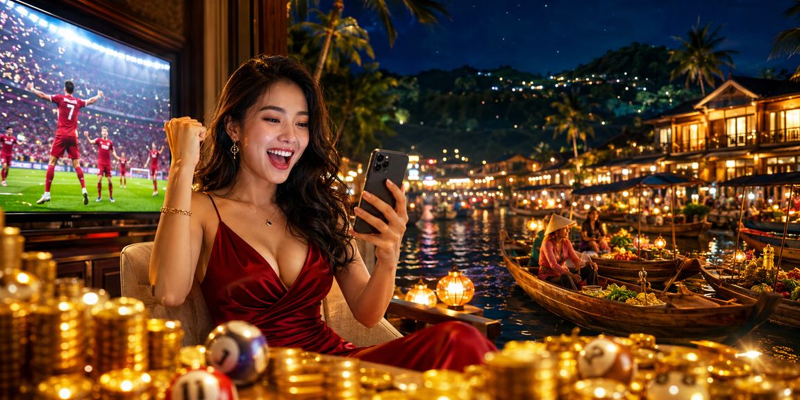 Người dùng tại Phú Quốc thực hiện giao dịch xổ số và thanh toán trực tuyến qua điện thoại